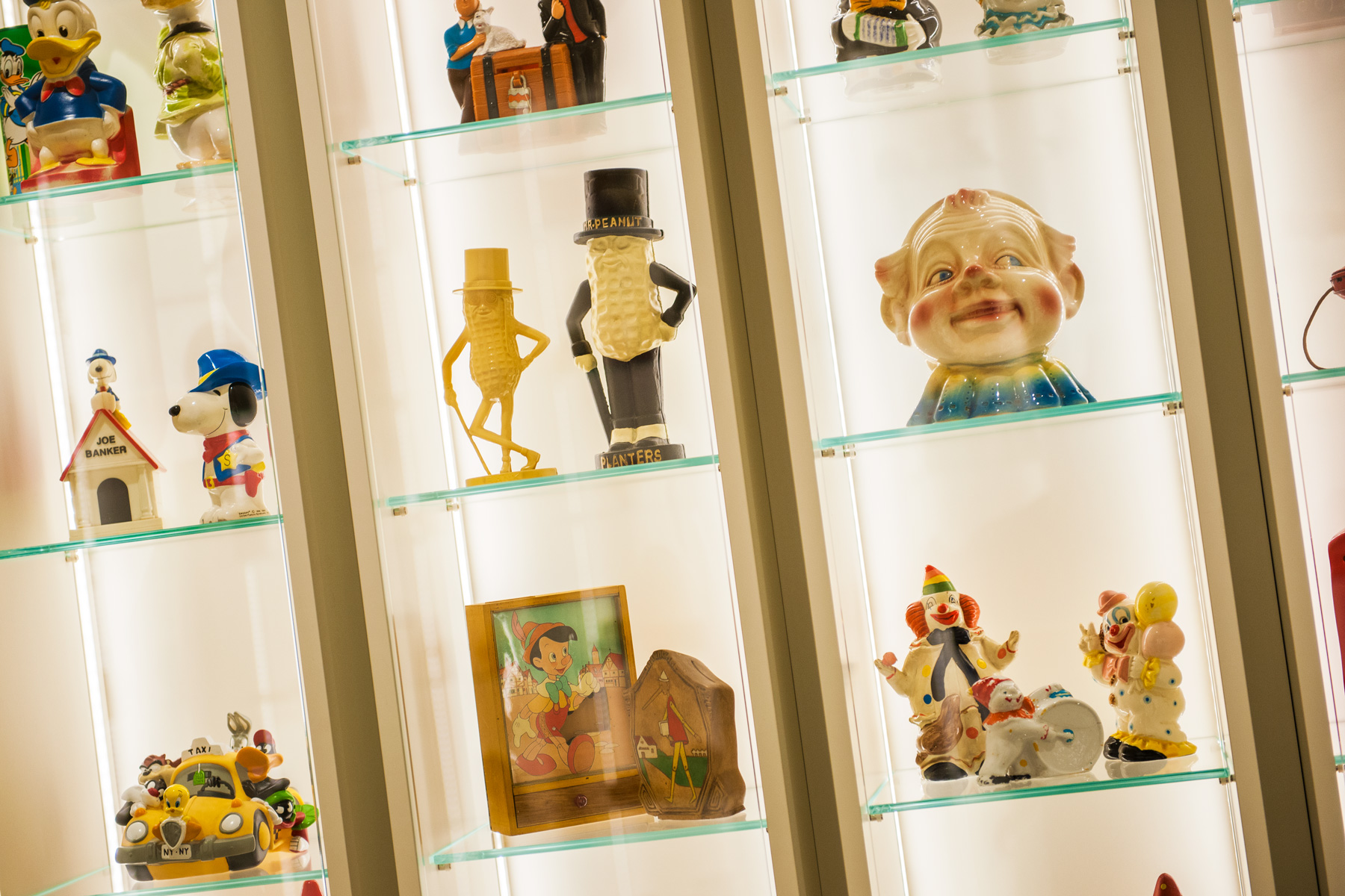 A new collection of piggy banks at the Museum of Saving Museo del