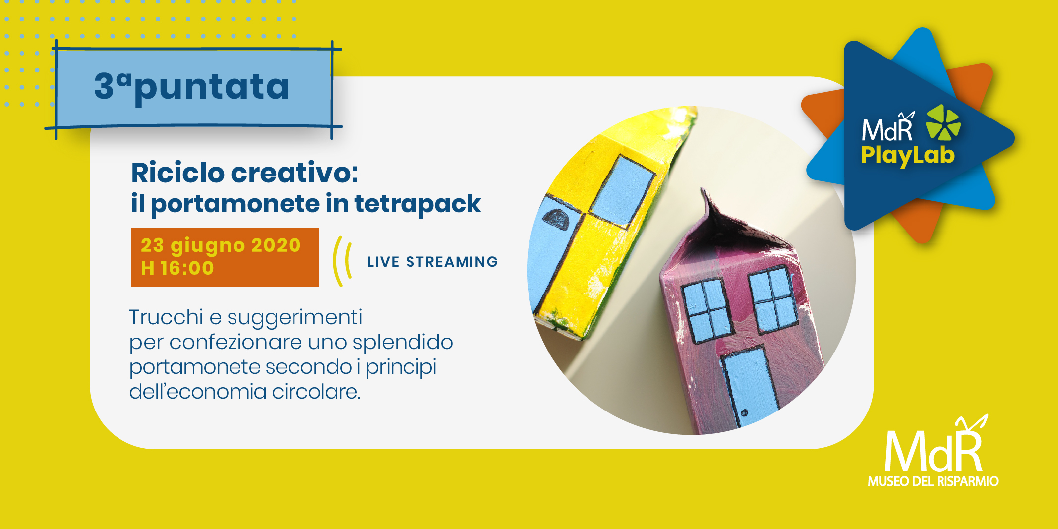 MdR Play Lab - Riciclo Creativo