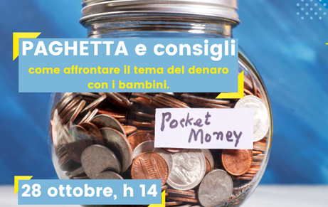 copertina news Paghetta e consigli come affrontare il tema del denaro con i bambini