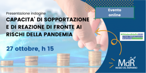 copertina CAPACITA’ DI SOPPORTAZIONE E DI REAZIONE DI FRONTE AI RISCHI DELLA PANDEMIA