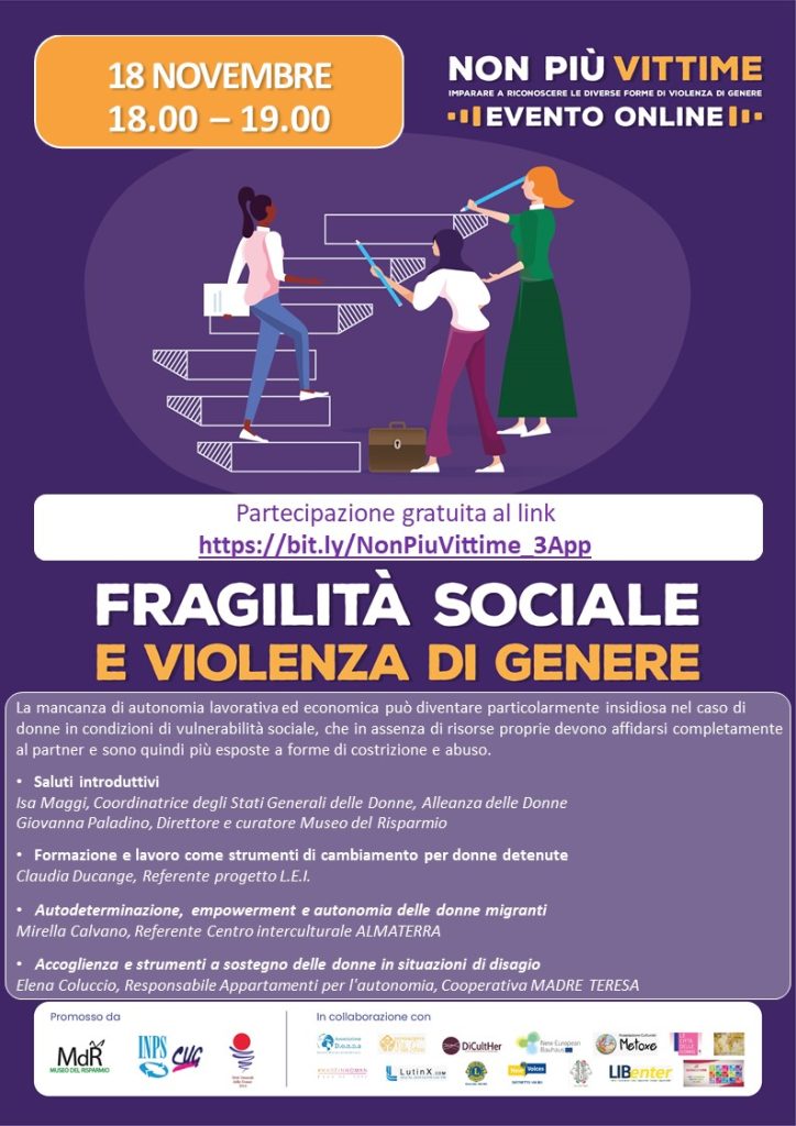 Fragilità sociale e violenza di genere