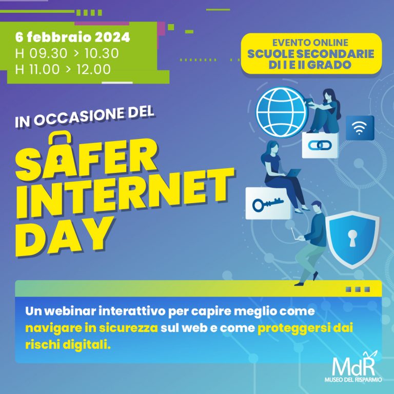 Safer Internet Day 2024 – Secondary school event - Museo del Risparmio